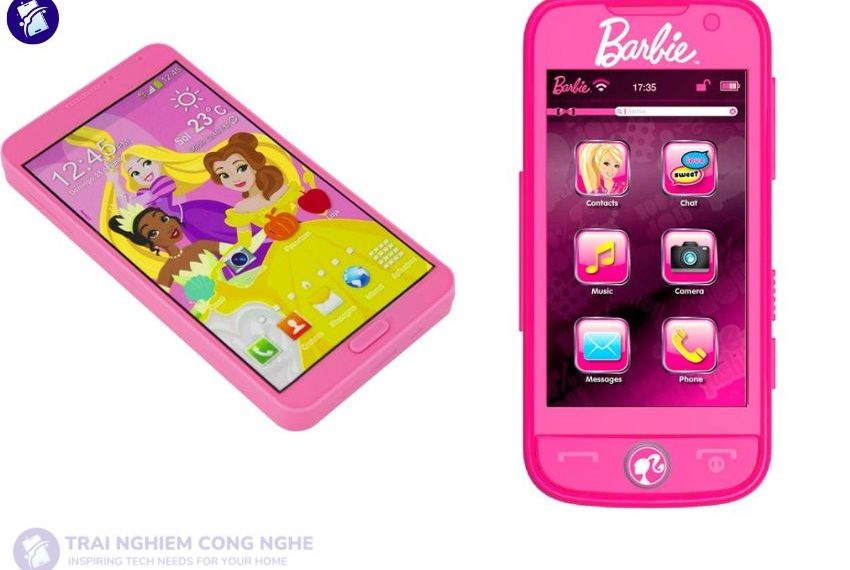 Điện thoại Barbie với thiết kế độc đáo