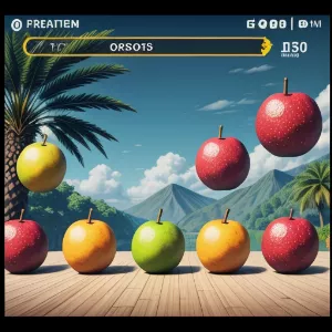 Màn hình chính game Fruit Battlegrounds