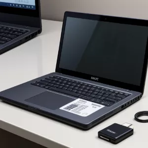 USB và thẻ nhớ cắm vào laptop