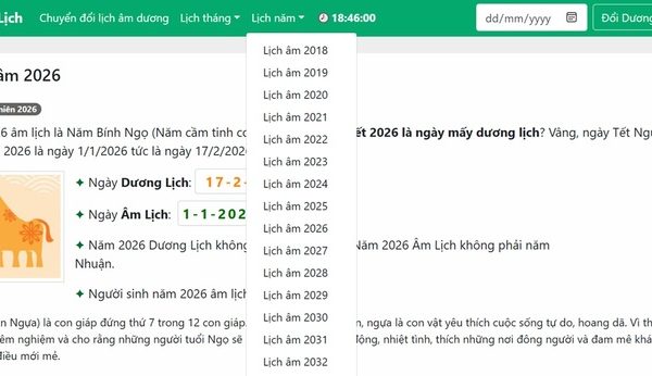 Trang Chủ 5 Hướng dẫn cách xem lịch âm online, tra cứu ngày tốt xấu
