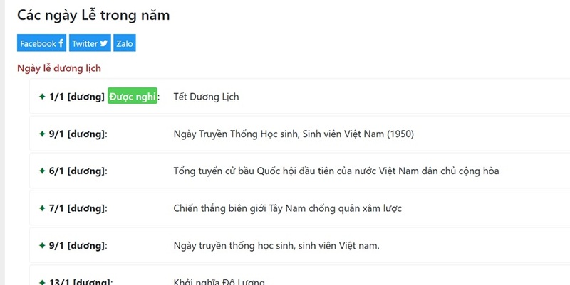 Hướng dẫn cách xem lịch âm online, tra cứu ngày tốt xấu 6